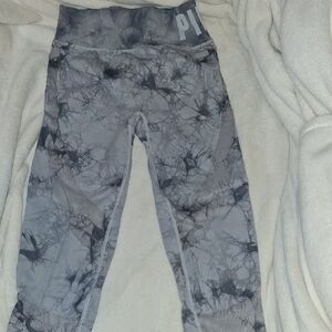 Victoria's Secret Black and Gray Leggings